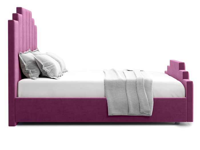 Кровать Velino 120х200 пурпурного цвета с подъемным механизмом  - лучшие Кровати для спальни в INMYROOM