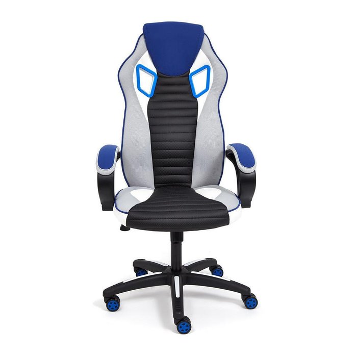 Кресло офисное Pilot серо-синего цвета - купить Офисные кресла по цене 13973.0