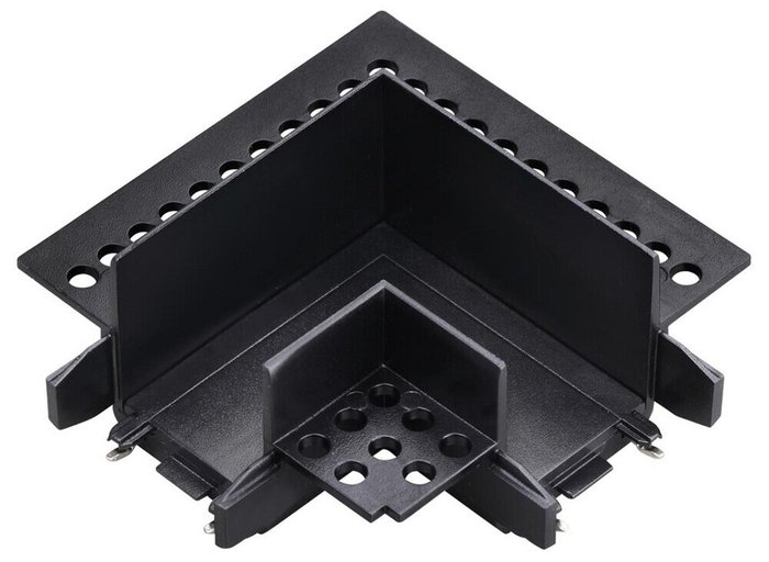 Соединитель угловой L-образный для треков встраиваемых Smal 135280 - купить Комплектующие для освещения по цене 770 Соединитель угловой L-образный для треков встраиваемых Smal 135280 - купить Комплектующие для освещения по цене 770