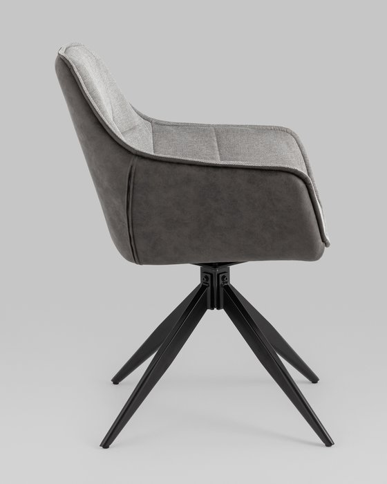 Стул обеденный Alba серого цвета - лучшие Обеденные стулья в INMYROOM