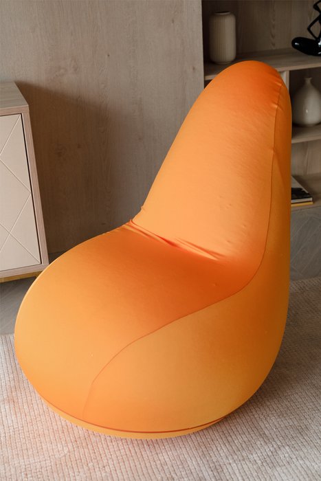 Кресло Flexy оранжевого цвета - купить Бескаркасная мебель по цене 5290.0