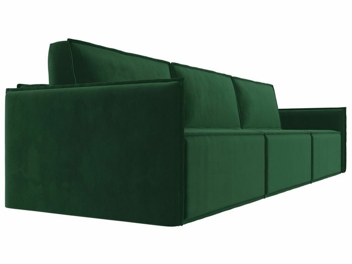 Прямой диван-кроват Либерти лонг зеленого цвета - лучшие Прямые диваны в INMYROOM