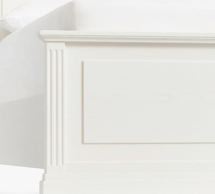 Кроват Брюгге 160х200 белого цвета - лучшие Кровати для спальни в INMYROOM