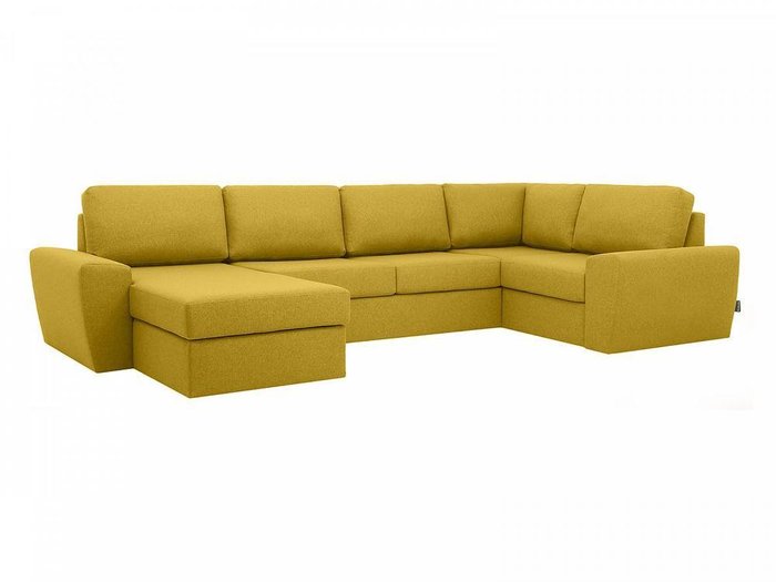 Угловой диван-кровать Petergof желтого цвета - купить Угловые диваны по цене 235535.0