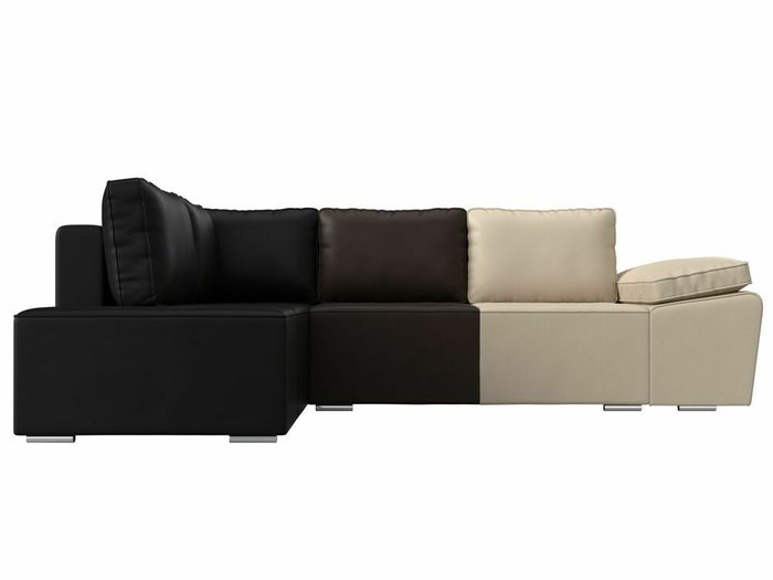 Угловой диван-кровать Хьюго мультиколор (экокожа) левый угол - купить Угловые диваны по цене 59999.0