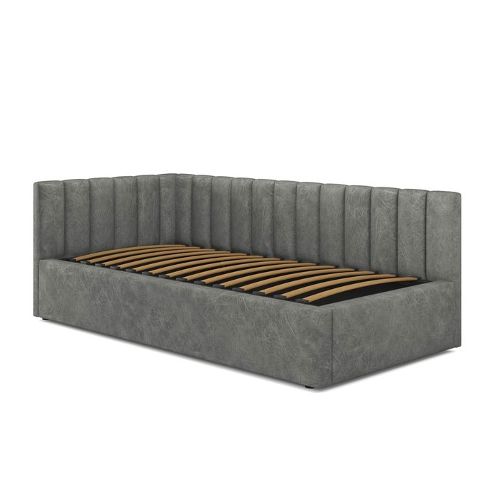 Кровать Milena 90х200 цвета графит - лучшие Кровати для спальни в INMYROOM