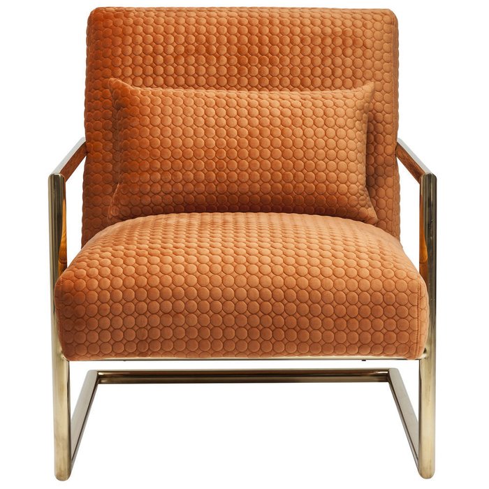 Кресло Vegas оранжевого цвета - купить Интерьерные кресла по цене 102190.0