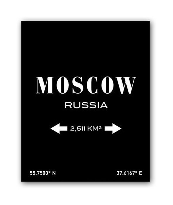 Постер "Moscow"