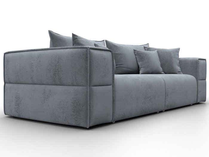 Диван-кровать Лига-058 серого цвета - лучшие Прямые диваны в INMYROOM Диван-кровать Лига-058 серого цвета - лучшие Прямые диваны в INMYROOM