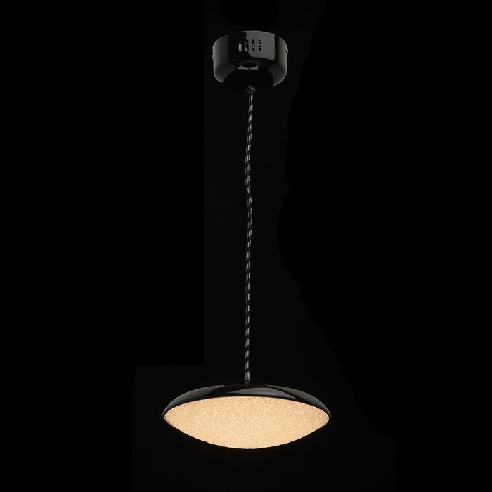 Подвесной светодиодный светильник Перегрина черного цвета - купить Подвесные светильники по цене 7790.0