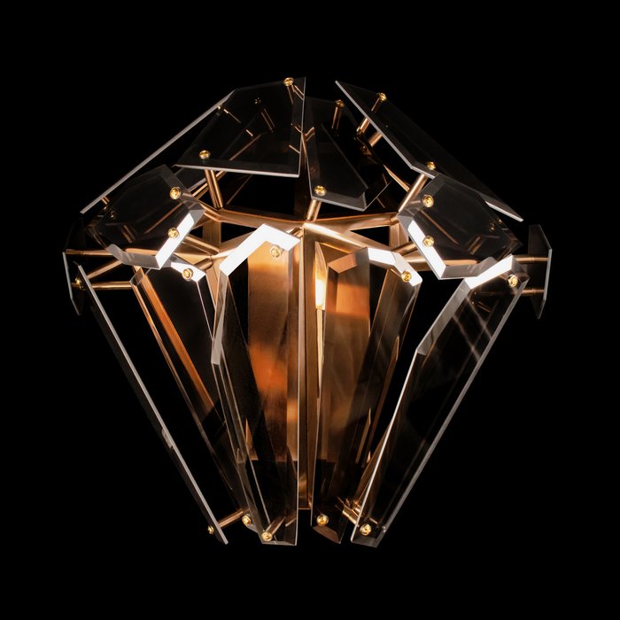 Настенный светильник Shard 10432W Smoke (стекло, цвет дымчатый) - купить Бра и настенные светильники по цене 38380