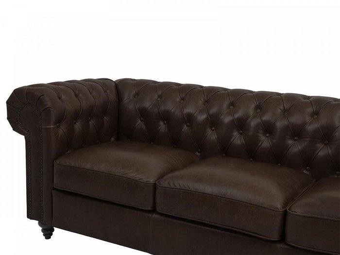 Диван Chester Classic темно-коричневого цвета  - лучшие Прямые диваны в INMYROOM