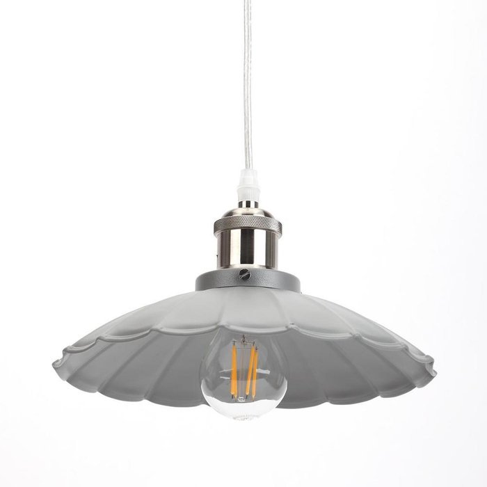 Подвесной светильник Loft серого цвета - купить Подвесные светильники по цене 1350.0