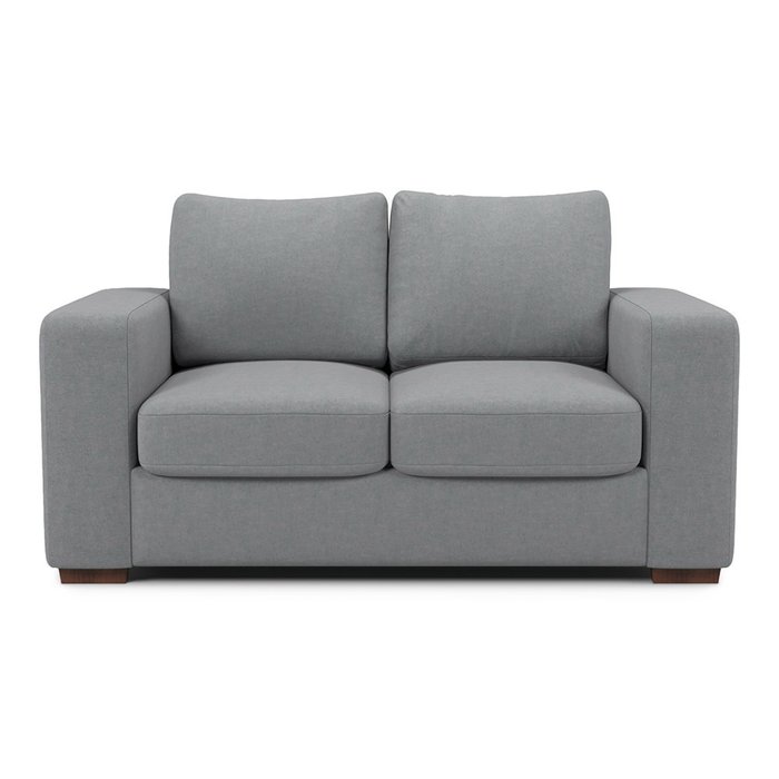 Раскладной диван Morti SFR  двухместный серого цвета - купить Прямые диваны по цене 68600.0