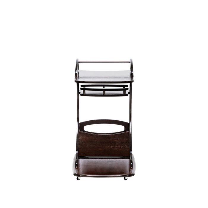 Сервировочный стол Фаворит коричневого цвета - купить Сервировочные столики по цене 9480.0