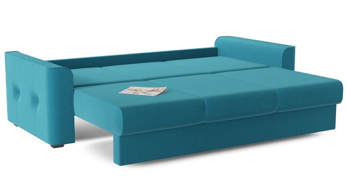 Диван-кровать Берн Azur голубого цвета - купить Прямые диваны по цене 40000.0