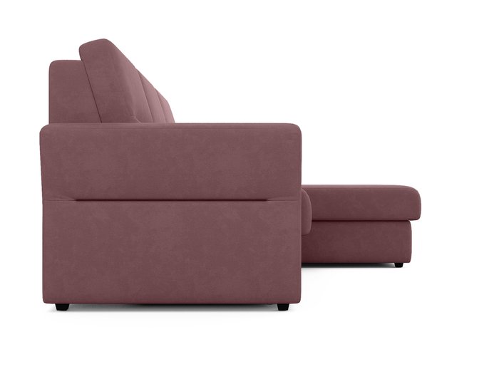 Угловой диван-кровать Sonny темно-розового цвета - лучшие Угловые диваны в INMYROOM