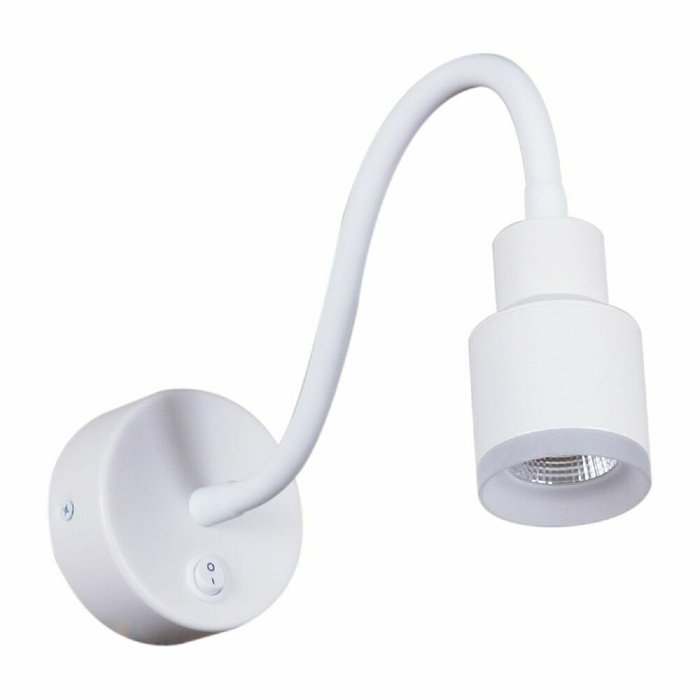 Бра 86202-9.2-001MN LED5W WT (алюминий, цвет белый) - лучшие Бра и настенные светильники в INMYROOM Бра 86202-9.2-001MN LED5W WT (алюминий, цвет белый) - лучшие Бра и настенные светильники в INMYROOM