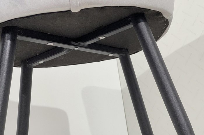 Стул Ричард серого цвета - лучшие Обеденные стулья в INMYROOM