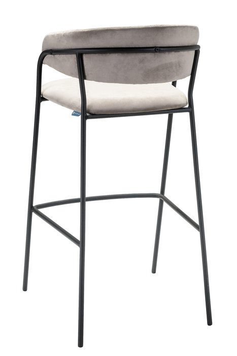 Стул барный Portman серого цвета - лучшие Барные стулья в INMYROOM