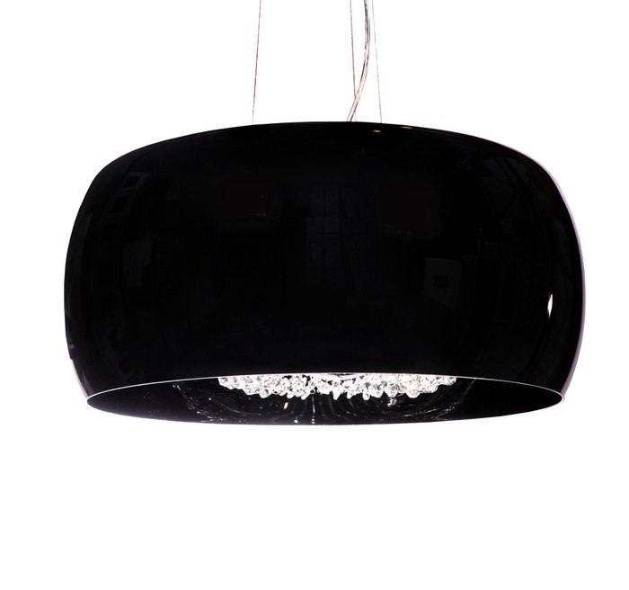 Подвесной светильник Disposa черного цвета - лучшие Подвесные люстры в INMYROOM