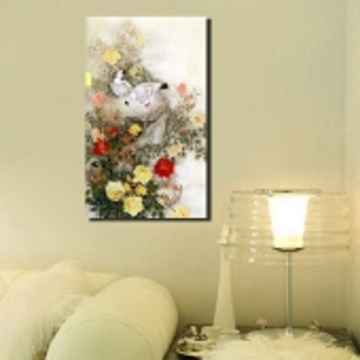 Дизайнерская картина на холсте: Сказочные птицы - купить Картины по цене 2690.0
