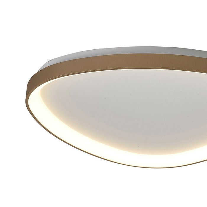 Светильник потолочный Niseko L бело-золотого цвета - купить Потолочные светильники по цене 39951.0