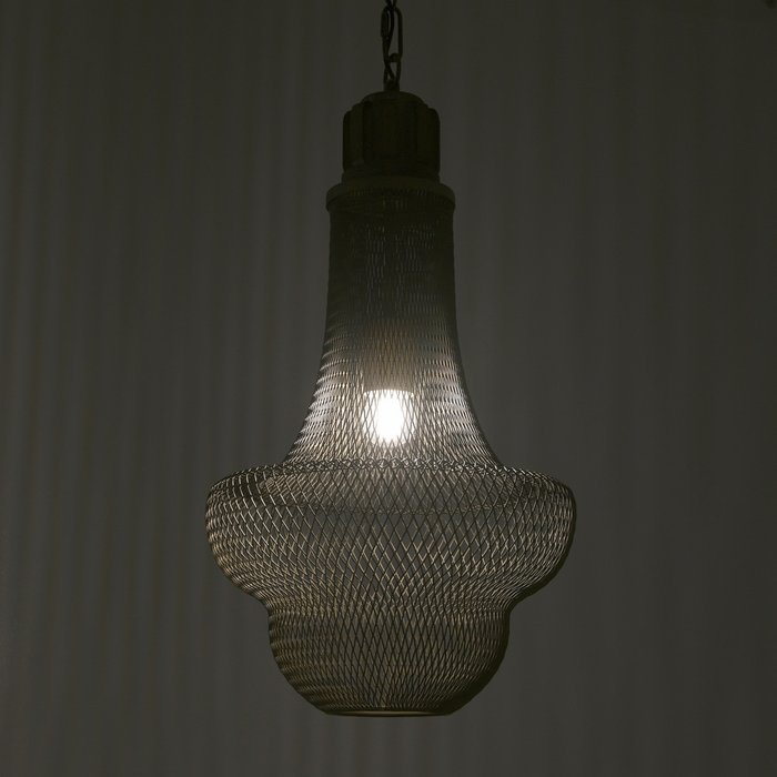 Подвесной светильник из дерева и металла - купить Подвесные светильники по цене 24220.0