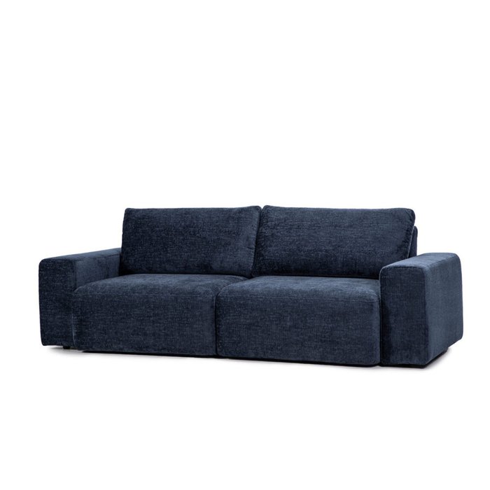Диван-кровать Marko темно-синего цвета - купить Прямые диваны по цене 140679.0