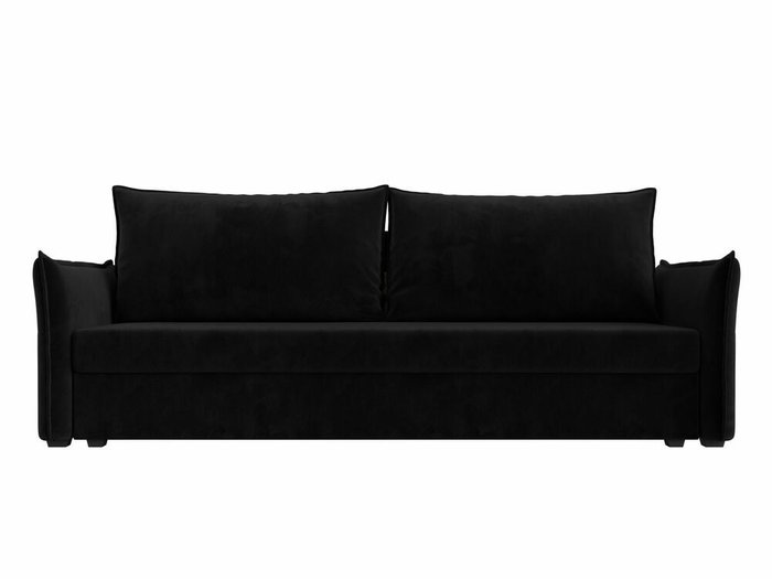 Диван-кровать Лига 004 черного цвета - купить Прямые диваны по цене 30999.0