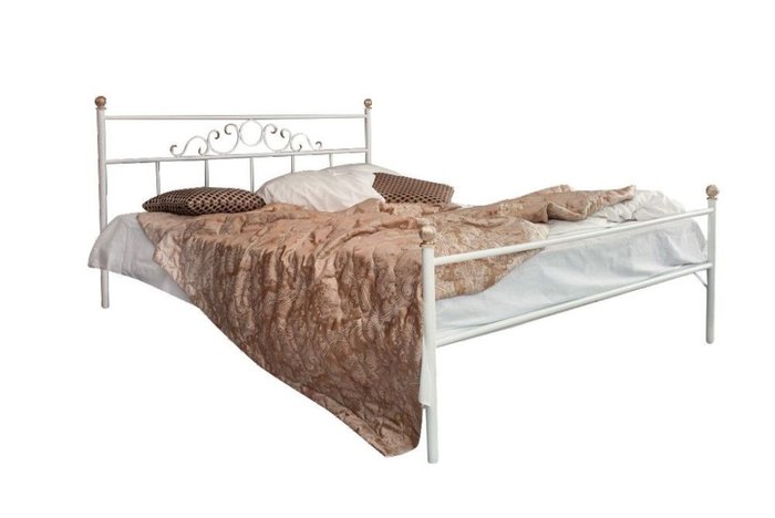 Кованая кровать Сандра 1.6 с одной спинкой 160х200