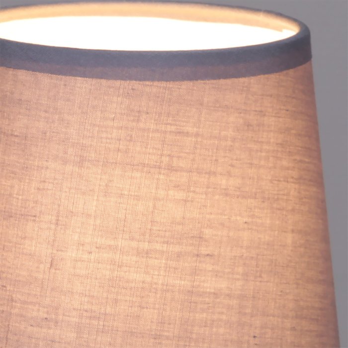 Настольная лампа 96201-0.7-01 GREY (ткань, цвет серый) - лучшие Настольные лампы в INMYROOM