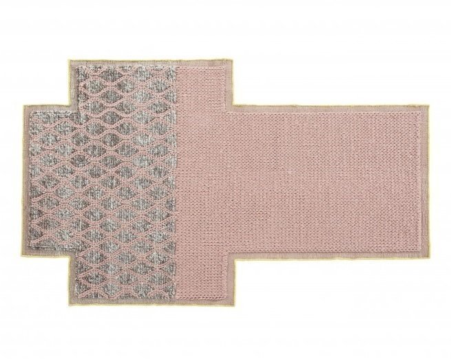 Ковер Plait Big розовый 220x310 Ковер Plait Big розовый 220x310