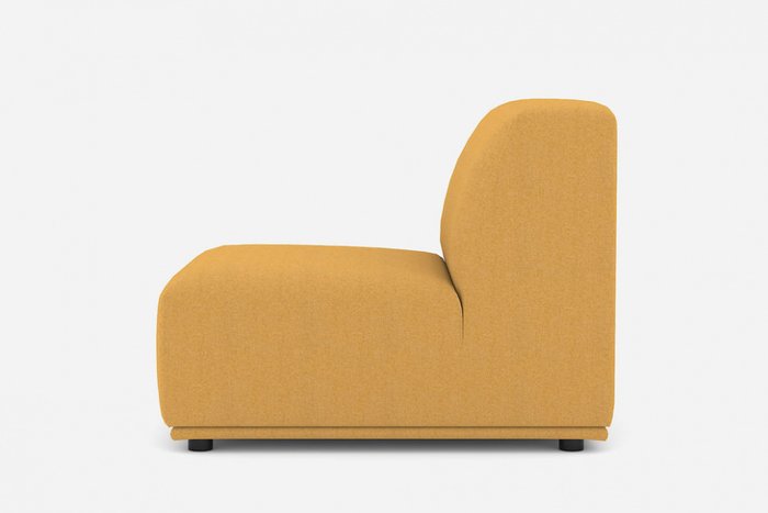 Кресло Портулак желтого цвета - лучшие Интерьерные кресла в INMYROOM