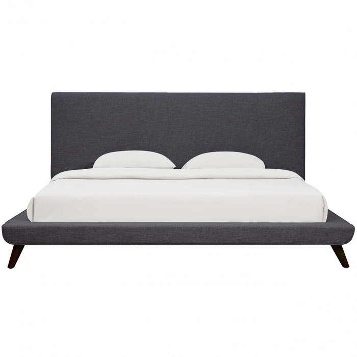 Кровать Chameleo темно-серого цвета 160х200