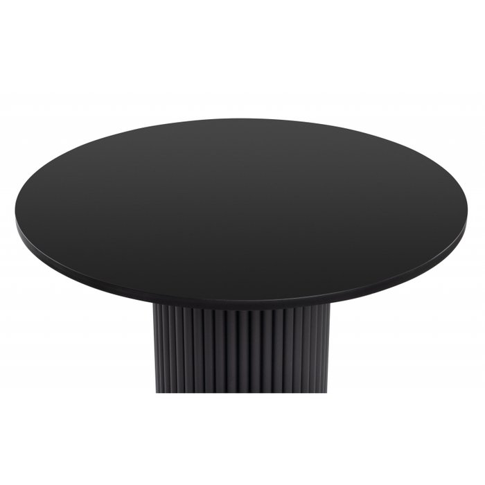 Обеденный стол Барел 110 черного цвета - купить Обеденные столы по цене 24180 Обеденный стол Барел 110 черного цвета - купить Обеденные столы по цене 24180