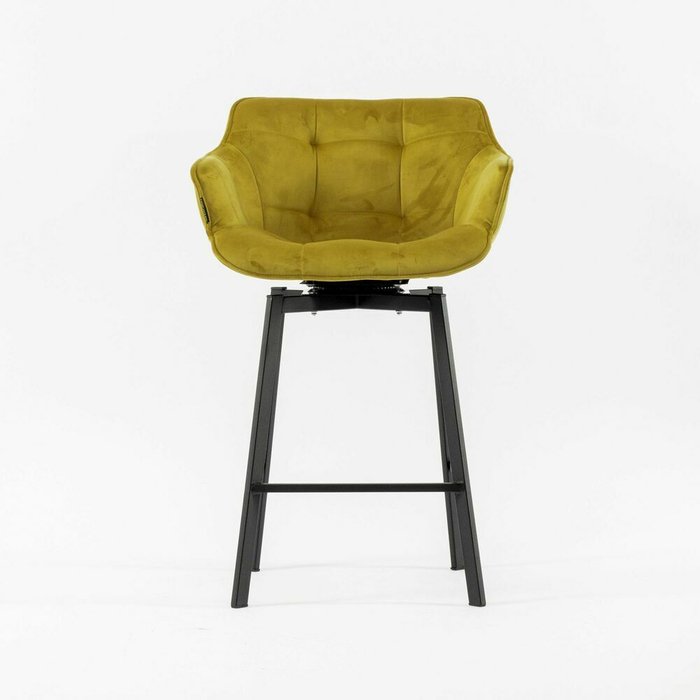 Полубарный стул Авиано горчичного цвета - купить Барные стулья по цене 16990.0