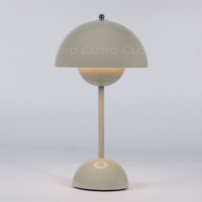 Настольная лампа Cloyd ERMA-B T1 / выс. 30 см - серый Настольная лампа Cloyd ERMA-B T1 / выс. 30 см - серый