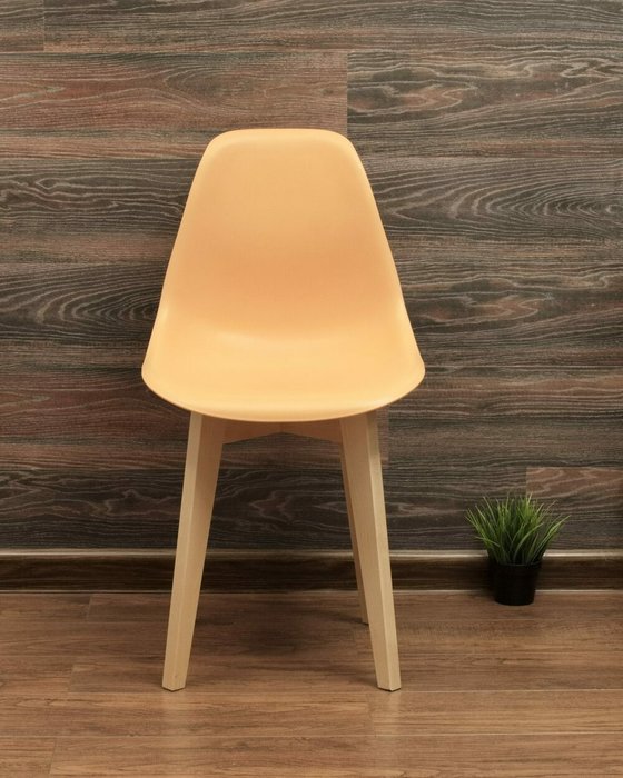 Стул Сашш персиково-бежевого цвета - купить Обеденные стулья по цене 4490.0