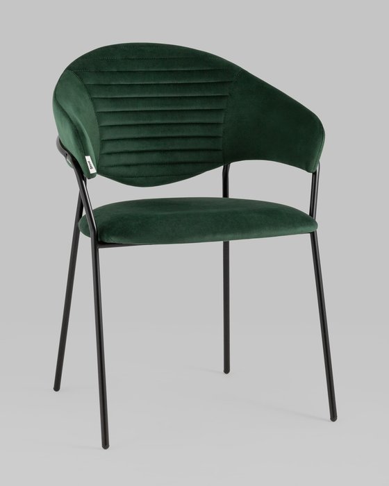 Стул Алексис темно-зеленого цвета - купить Обеденные стулья по цене 10990.0