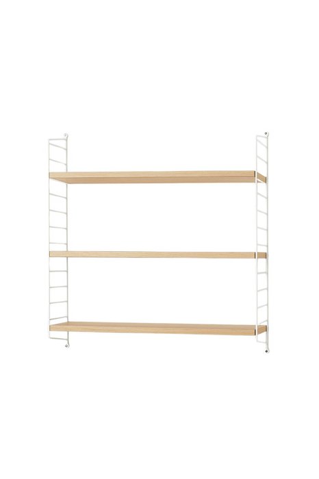 Настенная полка 80х75х30 бежевого цвета Настенная полка 80х75х30 бежевого цвета