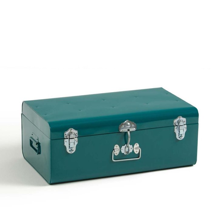 Сундук-чемодан Masa сине-зеленого цвета