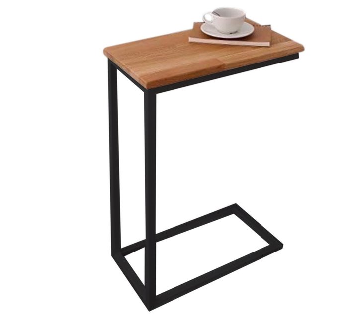 Кофейный стол Бристоль черно-коричневого цвета