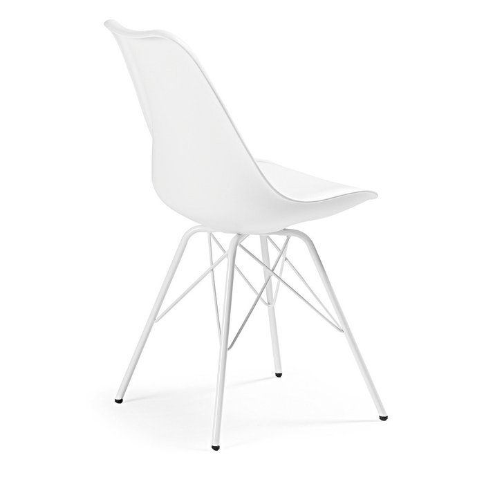 Cтул Lars белого цвета - лучшие Обеденные стулья в INMYROOM