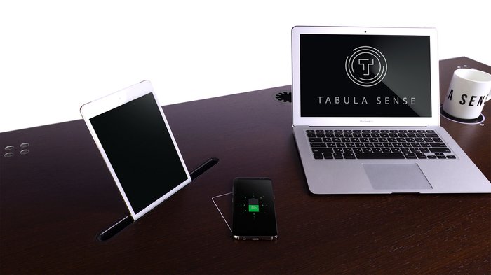 Рабочий стол Tabula Sense Smart Desk Wenge  - лучшие Письменные столы в INMYROOM