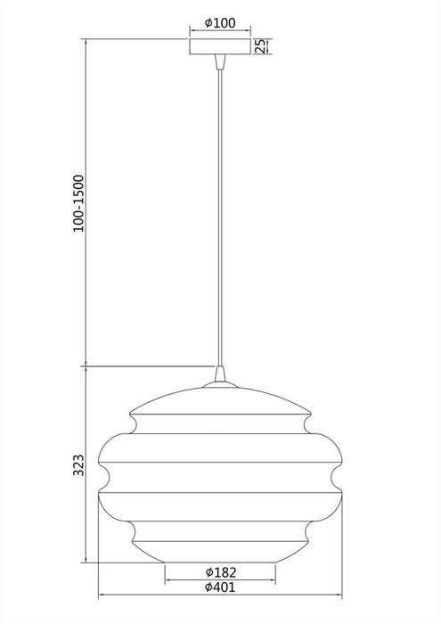 Подвесной светильник Ruche синего цвета - купить Подвесные светильники по цене 14700.0