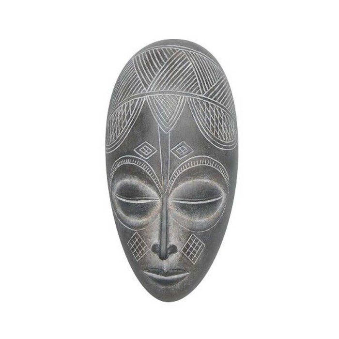 Декор настенный Mask серого цвета