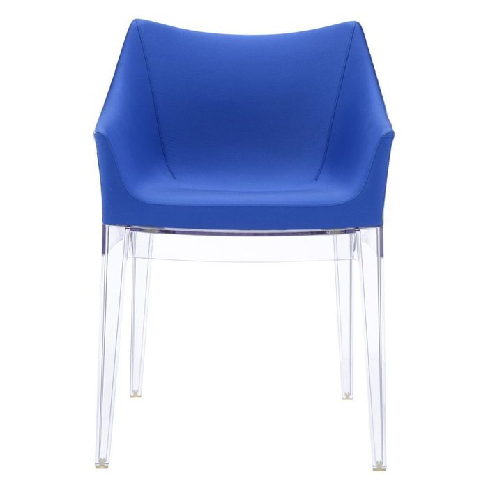 Стул Madame New York синего цвета  - купить Обеденные стулья по цене 105958.0