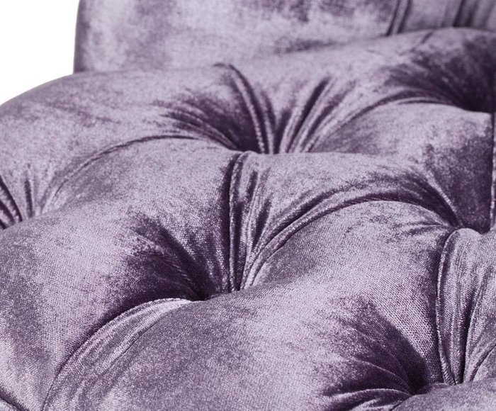 Кресло Sophie Tufted Slipper Chair фиолетового цвета - лучшие Интерьерные кресла в INMYROOM