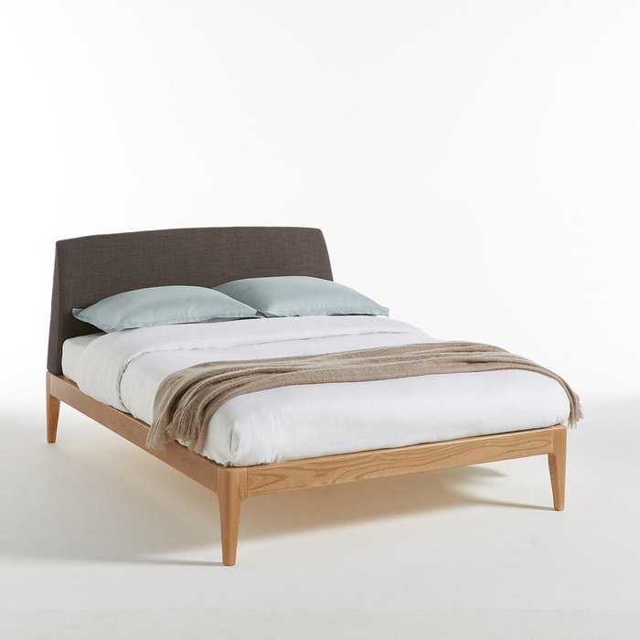 Кровать Agura из массива ясеня 160х200 - купить Кровати для спальни по цене 75664.0